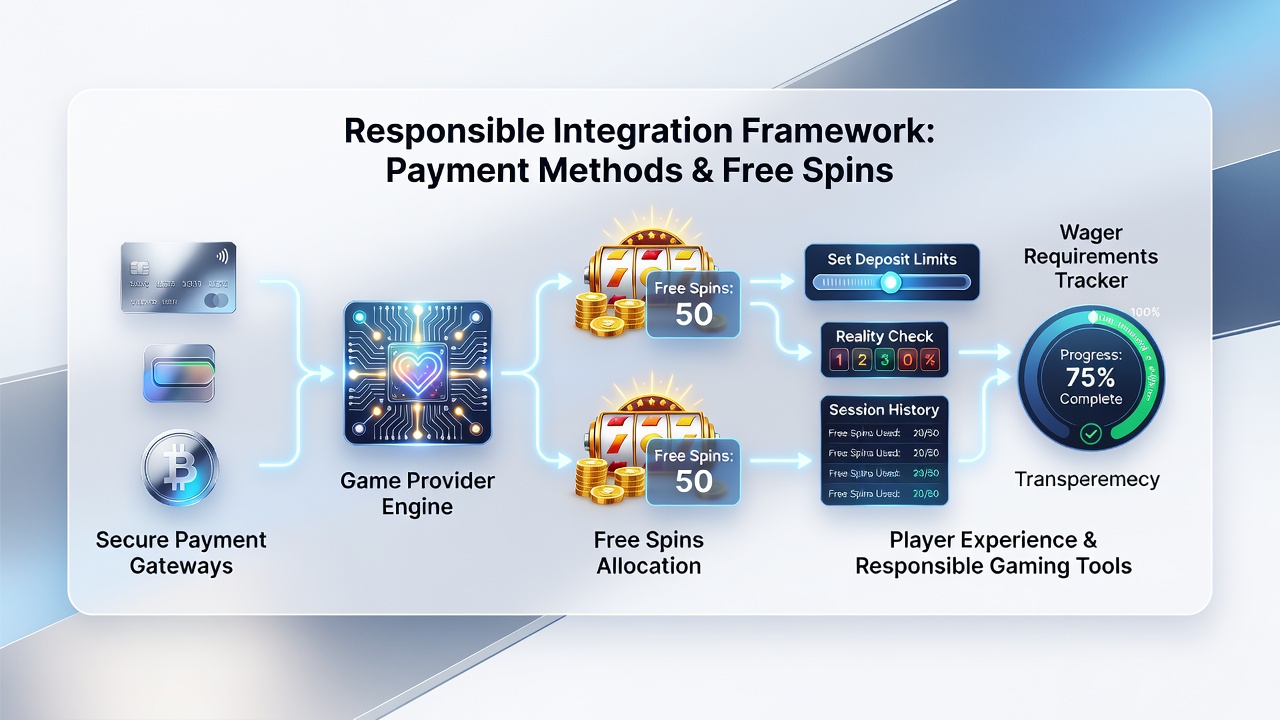 Zahlungsintegration und verantwortungsvolles Spielen in Live-Dealer-Plattformen